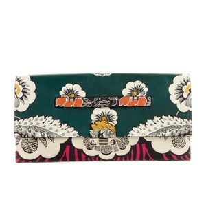 Valentino Garavani Floral Print clutch